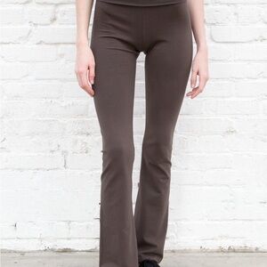 Brandy Melville Brown Flared Tights